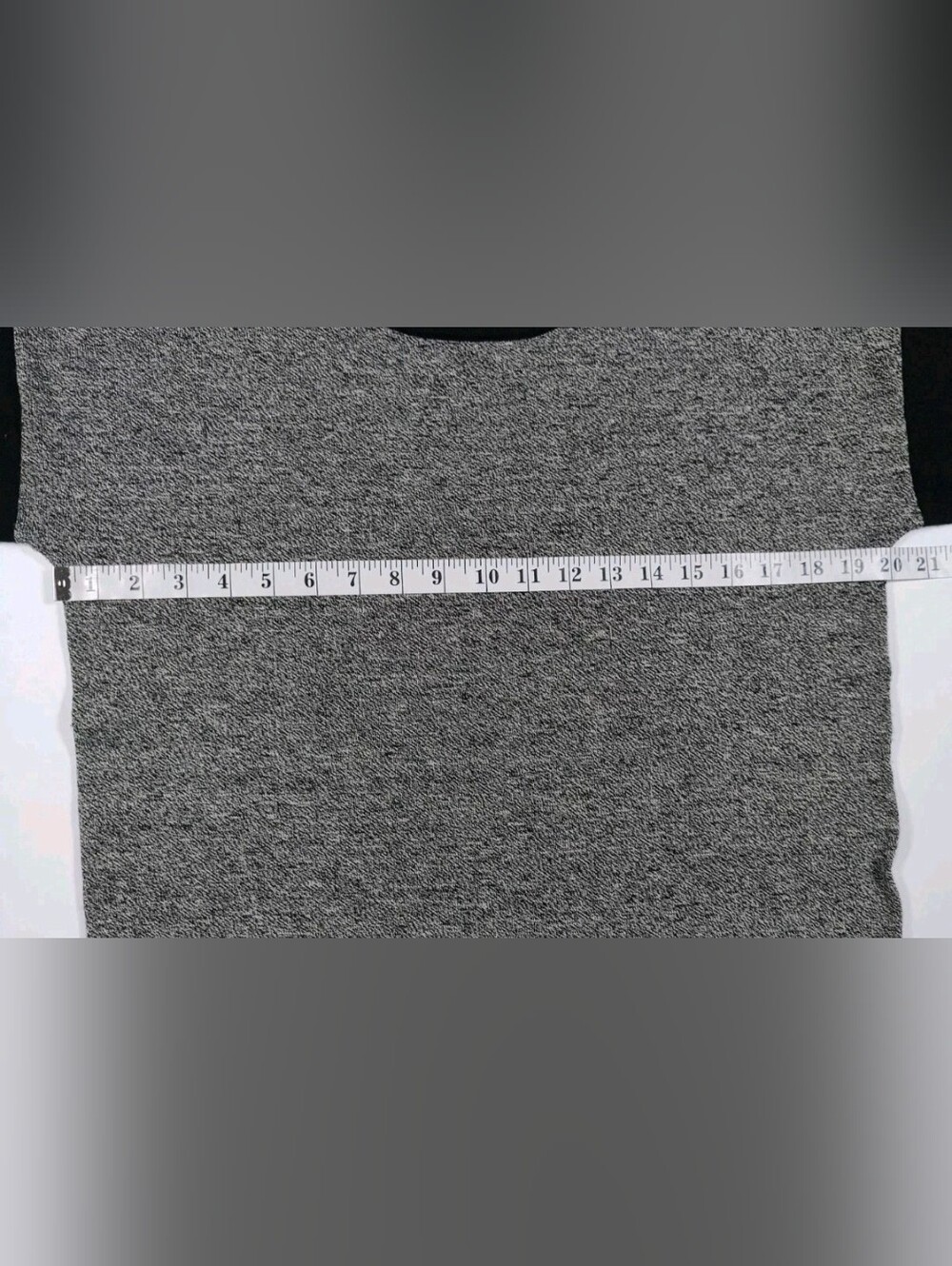 Smartwool Heathered Gray And Black Wool Blend Long Sleeve Shirt Size M - Picture 6 of 8